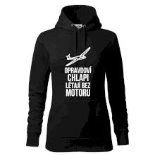 Opravdovi chlapi létají bez motoru