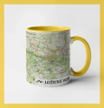 Hrnek - Lužické hory mapa