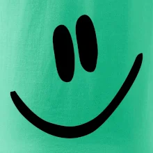 Emoji bez obrysu - usměv