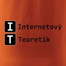 IT Nápis Internetový Teoretik