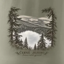 Černé jezero šumava našich vzpomínek