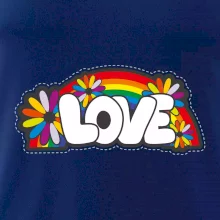 Love s duhou v pozadí