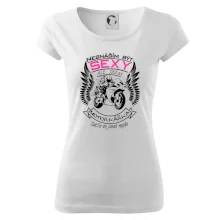 Nesnáším být sexy - motorkářka (motorka)