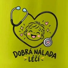 Dobrá nálada léčí - dětská tvář v srdci