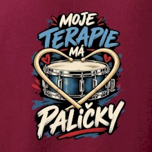 Moje terapie má paličky - srdce bubeníka