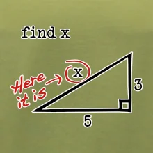 Find X - geometrie