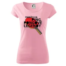 Manželka ping pongové legendy
