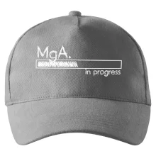 In progress titul MgA.  magistr / magistra umění