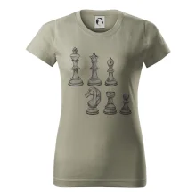 Šachové figurky kreslené