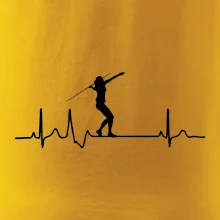 EKG hod oštěpem žena