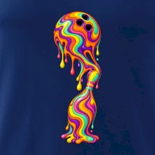 Bowling psychedelická tekoucí koule