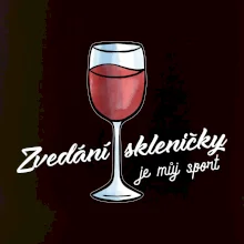 Zvedání skleničky je můj sport