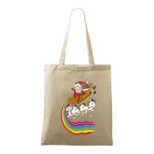 Santa a jednorožci (Pecka design)