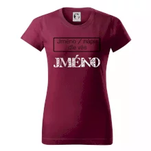 Folklor - jméno - nápis