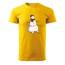 Sněhulák se spadlým nosem