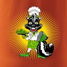 Skunk kuchař (Pecka design)