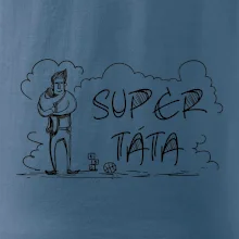 Kreslený nápis super táta