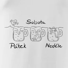 Pátek sobota neděle pivo