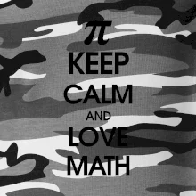 Keep calm and love math