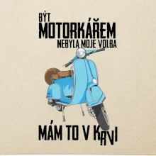 Být motorkářem nebyla moje volba skútr
