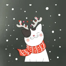 Kočka se sobími rohy