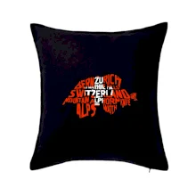 Mapy - názvy měst - Švýcarsko