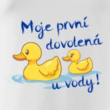 Moje první dovolená u vody - holčička