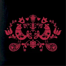 Folklor - dvě slepice