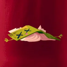 Kreslená kniha unavená