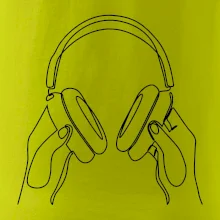 Sluchátka  jedním tahem