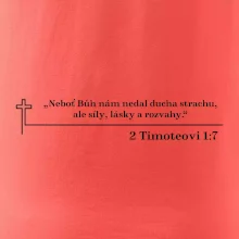 Citáty z bible - 2 Timoteovi 1:7