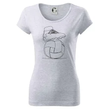 Fotbalový míč kopačka jedním tahem