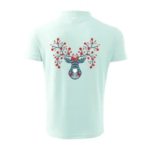 Folklor - jelen s červenými plody