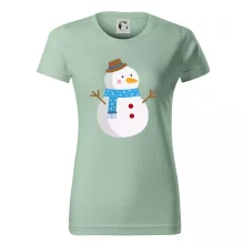 Sněhulák se šálou