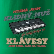 Klávesy klidný muž