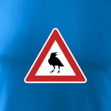 Dopravní značka - Pozor havran