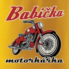 Dědeček / babička motorkář