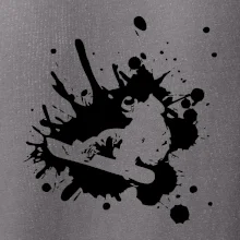 Snowboard splash