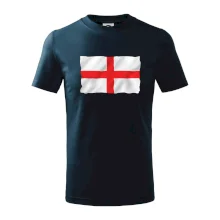 Anglická vlajka vlající