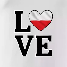Love Polská vlajka