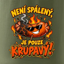 Není spálený, je pouze křupavý!