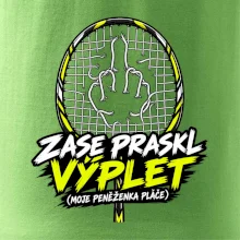 Badminton prasklý výplet