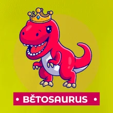 Dinosauří jména - červený dinosaurus