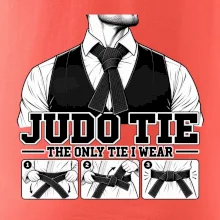 Judo tie jediná kravata