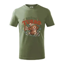 Rodinná vánoční trička - Režim turbo zimní medvídek dítě