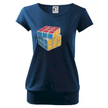 Rubikova kostka kreslená