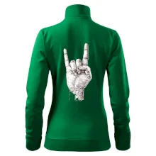 Rocková ruka kreslená