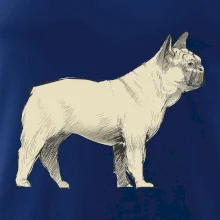 Vintage French bulldog