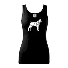 Boxer nápis v těle Boxer nápis v těle