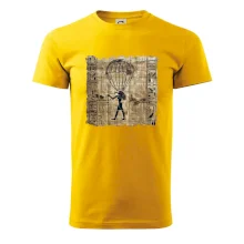 Egyptské hieroglyfy parašutista